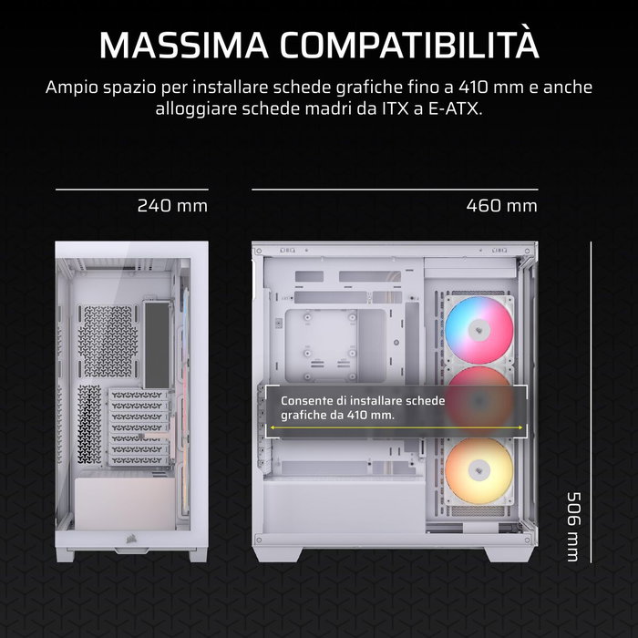 Corsair 3500X RS-R ARGB Blanc