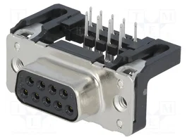 HARTING Connecteur D-Sub femelle 9 broches pour PCB