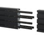 B-Tech BT8390-EXT - Kit d'extension pour rails de montage BT8390, 6 barres de jonction en acier, pour menu boards et murs vidéo