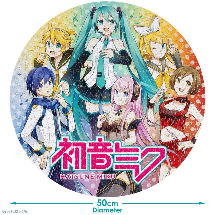 Bopster Puzzle rond Hatsune Miku 500 pièces