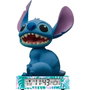 Kids Licensing Réveil figurine 3D Stitch Bleu