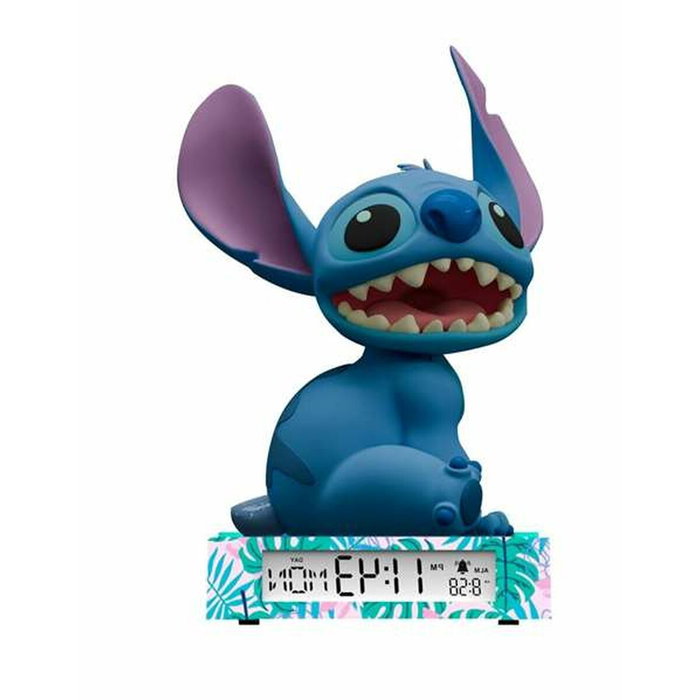 Kids Licensing Réveil figurine 3D Stitch Bleu Kids Licensing Réveil figurine 3D Stitch Bleu