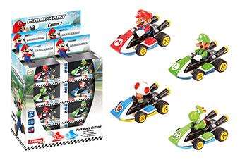 Carrera Nintendo Mario Kart - Voiture de collection rétro échelle 1:43 - Modèles assortis Carrera Nintendo Mario Kart - Voiture de collection rétro échelle 1:43 - Modèles assortis