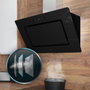 Cecotec Bolero Flux DT 908002 Hotte 90 cm Noire Verre