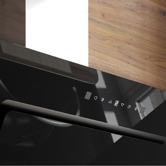 Cecotec Bolero Flux DT 908002 Hotte 90 cm Noire Verre Cecotec Bolero Flux DT 908002 Hotte 90 cm Noire Verre