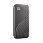 Western Digital My Passport SSD - Disque SSD Externe 500 GB, USB 3.2/USB-C, Lecture 1050MB/s, Écriture 1000MB/s, Gris, Chiffrement AES 256 bits