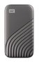 Western Digital My Passport SSD - Disque SSD Externe 500 GB, USB 3.2/USB-C, Lecture 1050MB/s, Écriture 1000MB/s, Gris, Chiffrement AES 256 bits