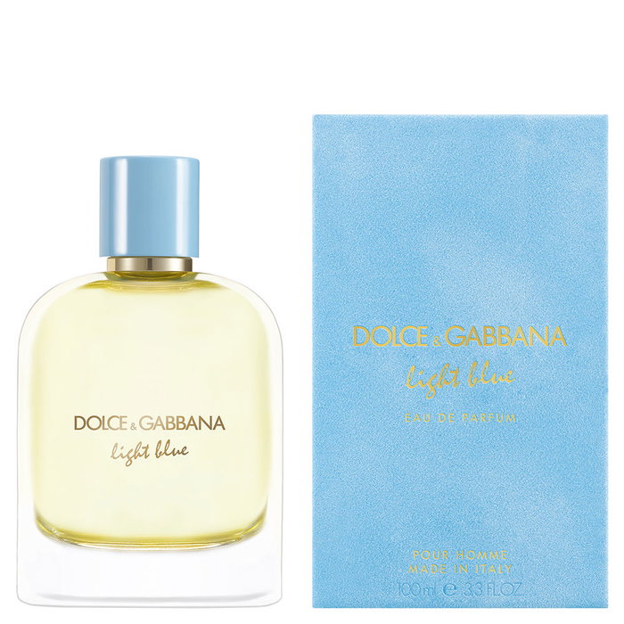 Dolce&Gabbana Light Blue Pour Homme Eau de Parfum Vaporisateur 100 ml - Parfum Homme Frais et Marin