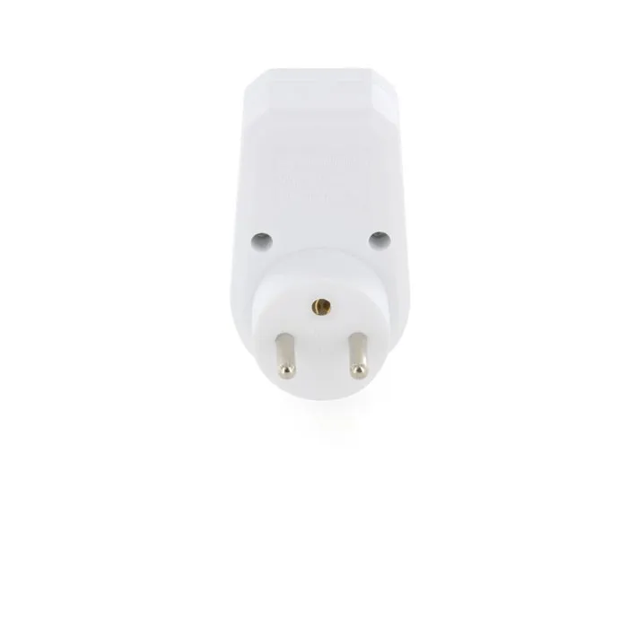 Chacon - Lot de 2 prises murales avec interrupteur - 16A - 3500W max - Intérieur - Sécurité enfant