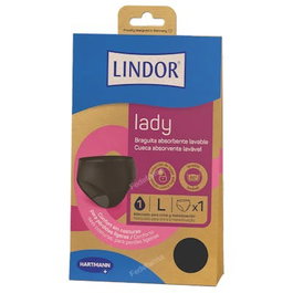Lindor Culotte Absorbante et Lavable pour Incontinence Femme - Taille L - 1 Unité
