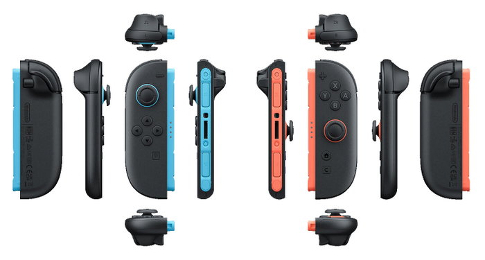 Nintendo Joy-Con 2 Bleu clair et Rouge clair pour Nintendo Switch 2