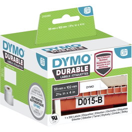 Dymo LW Durable 2112290 Blanc 59 x 102 mm (300 étiquettes)