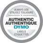 Dymo Etiquettes 2112290 - Bloc d'étiquettes blanches compatibles pour imprimantes Dymo
