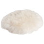 Day Coussin d'assise en peau de mouton et cuir 34 cm