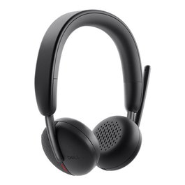 Dell WL3024 Casque sans-fil Bluetooth 5.3 avec microphone antibruit, autonomie 41h, certifié Microsoft Teams, noir