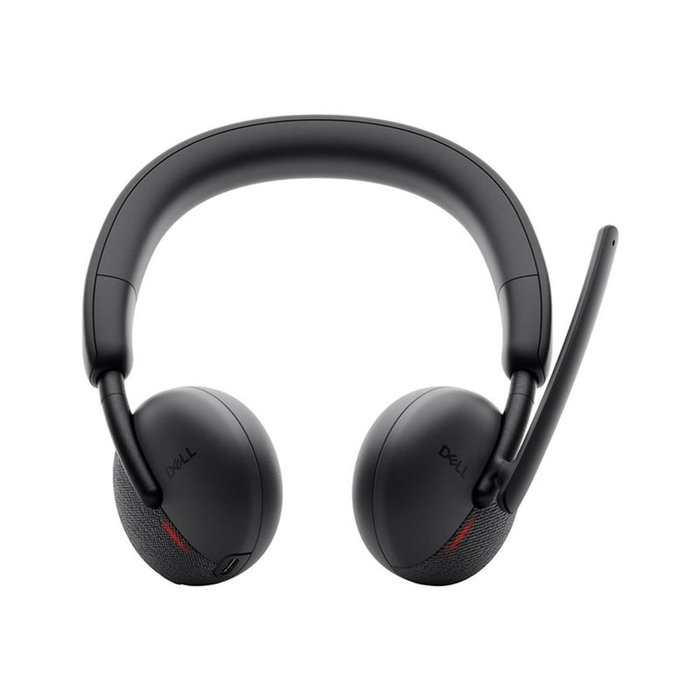 Dell WL3024 Casque sans-fil Bluetooth 5.3 avec microphone antibruit, autonomie 41h, certifié Microsoft Teams, noir