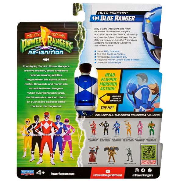 Bizak Figurine Power Rangers Auto Morphin 15 cm - Modèles surtidos Bizak Figurine Power Rangers Auto Morphin 15 cm - Modèles surtidos