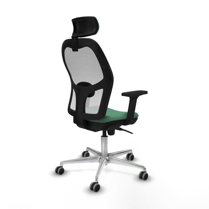 Piqueras y Crespo 2D086G2 Chaise de Bureau avec Appui-tête Vert émeraude Piqueras y Crespo 2D086G2 Chaise de Bureau avec Appui-tête Vert émeraude