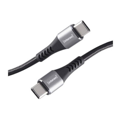 Intenso Câble USB-C vers USB-C 1m 60W Noir Intenso Câble USB-C vers USB-C 1m 60W Noir