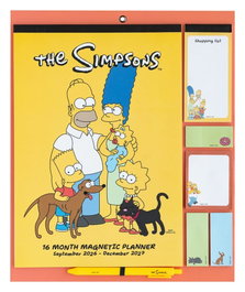 Grupo Erik Agenda magnétique Les Simpsons 2026/27 30 x 35 cm