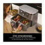 Ninja Friteuse sans huile DZ400EU 9,5L 2 cuves Dual Zone Air Fryer Max Crisp