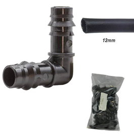 Riegolux Raccord de goutte connexion en angle 12mm