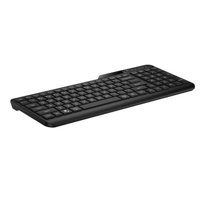 HP 475 Clavier sans fil Dual Mode Bluetooth 5.3 et 2.4 GHz, multidispositif, compact, layout espagnol, noir