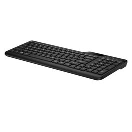 HP 475 Clavier sans fil Dual Mode Bluetooth 5.3 et 2.4 GHz, multidispositif, compact, layout espagnol, noir