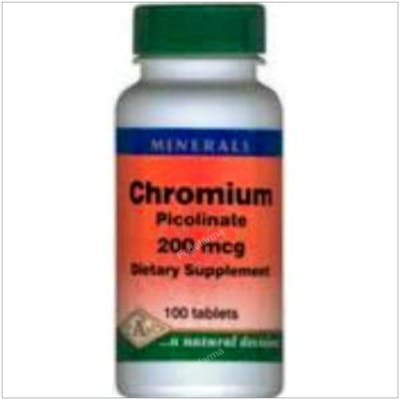 NUTRI-FORCE CROMO PICOLINATO 200mcg, 100 comprimés