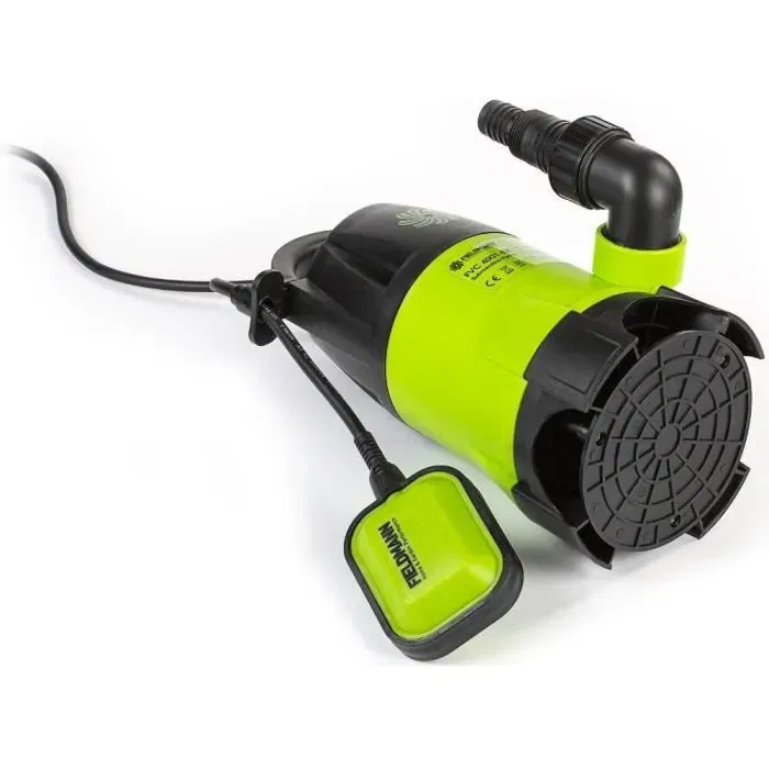 Fieldmann Pompe à boue FVC 4001-EK, 750 W, Débit max. 14000 l/h, Profondeur max. 8 m, avec interrupteur à flotteur