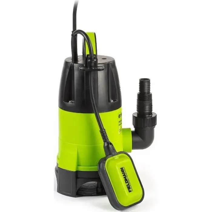 Fieldmann Pompe à boue FVC 4001-EK, 750 W, Débit max. 14000 l/h, Profondeur max. 8 m, avec interrupteur à flotteur