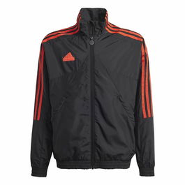 Sweat sans capuche Adidas Tiro Woven Tracktop Noir