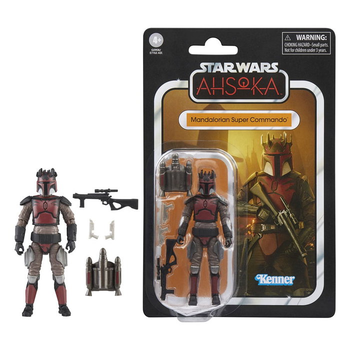 Star Wars: Ahsoka Vintage Collection figurine Mandalorian Super Commando 10 cm Star Wars: Ahsoka Vintage Collection figurine Mandalorian Super Commando 10 cm