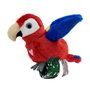 Famosa Happy Yappers Peluche Oiseau Chanteur avec Ailes Mobiles et Répétiteur Multilingue 18x18x5 cm Assorti