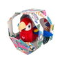 Famosa Happy Yappers Peluche Oiseau Chanteur avec Ailes Mobiles et Répétiteur Multilingue 18x18x5 cm Assorti