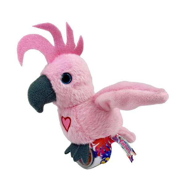 Famosa Happy Yappers Peluche Oiseau Chanteur avec Ailes Mobiles et Répétiteur Multilingue 18x18x5 cm Assorti Famosa Happy Yappers Peluche Oiseau Chanteur avec Ailes Mobiles et Répétiteur Multilingue 18x18x5 cm Assorti