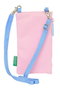 Benetton - Porte-monnaie et porte-mobile pour enfant rose "Pink" - 10 x 19 cm