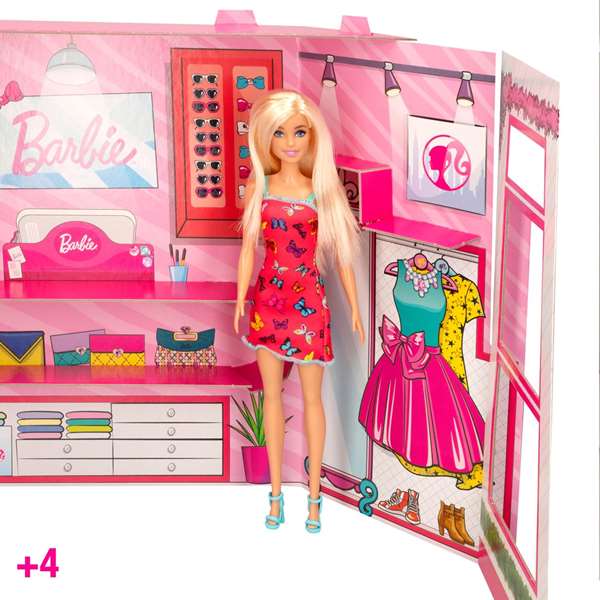 Lisciani Giochi Boutique de Mode - Kit Créatif Barbie avec Poupée Lisciani Giochi Boutique de Mode - Kit Créatif Barbie avec Poupée