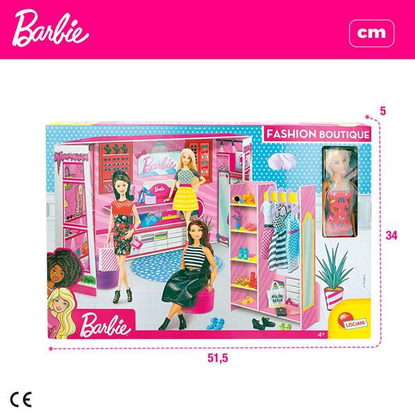Lisciani Giochi Boutique de Mode - Kit Créatif Barbie avec Poupée Lisciani Giochi Boutique de Mode - Kit Créatif Barbie avec Poupée