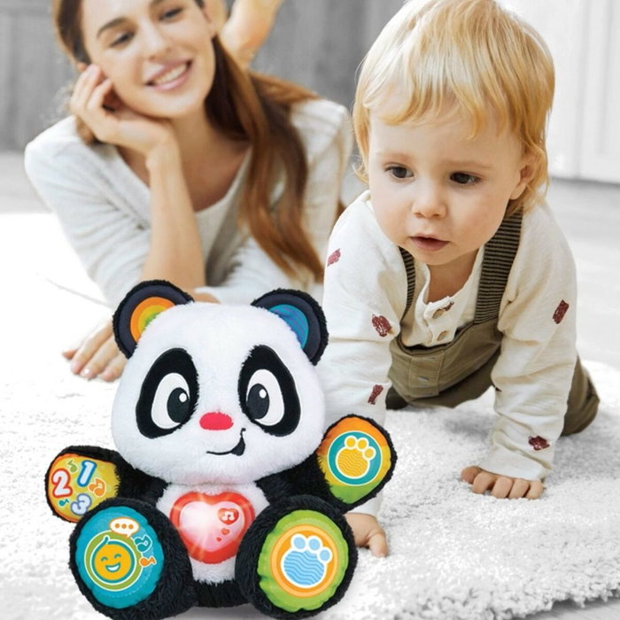 Jouet pour bébé Winfun Ours Panda 27 x 33 x 14 cm (4 Unités) Jouet pour bébé Winfun Ours Panda 27 x 33 x 14 cm (4 Unités)