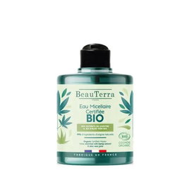 Beauterra Eau Micellaire Bio 500ml - Nettoyant et Démaquillant Visage