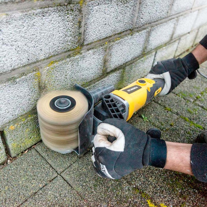 Powerplus Ponceuse à tambour 1400 W Ø120 x 100 mm