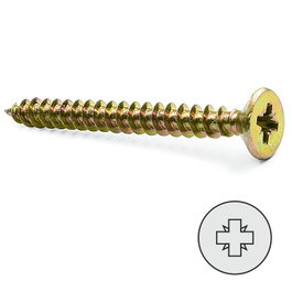 UCAFIX Vis à filetage bois 3 mm x 20 mm (Pack de 1000)​