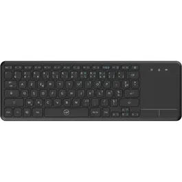 Mobility Clavier Sans Fil Noir Azerty pour Smart TV, Connexion USB 2.4 GHz, Technologie à Ciseaux