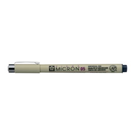 Sakura Pigma Micron 05 - 0,45 mm - Noir bleuâtre