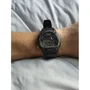 CASIO W-220H Montre mixte digitale à quartz noir, étanche, avec chronomètre et éclairage LED, bracelet résine