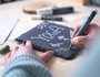 Kreul Set de 4 Marqueurs à Craie CHALKY Hiver, Couleurs Assorties