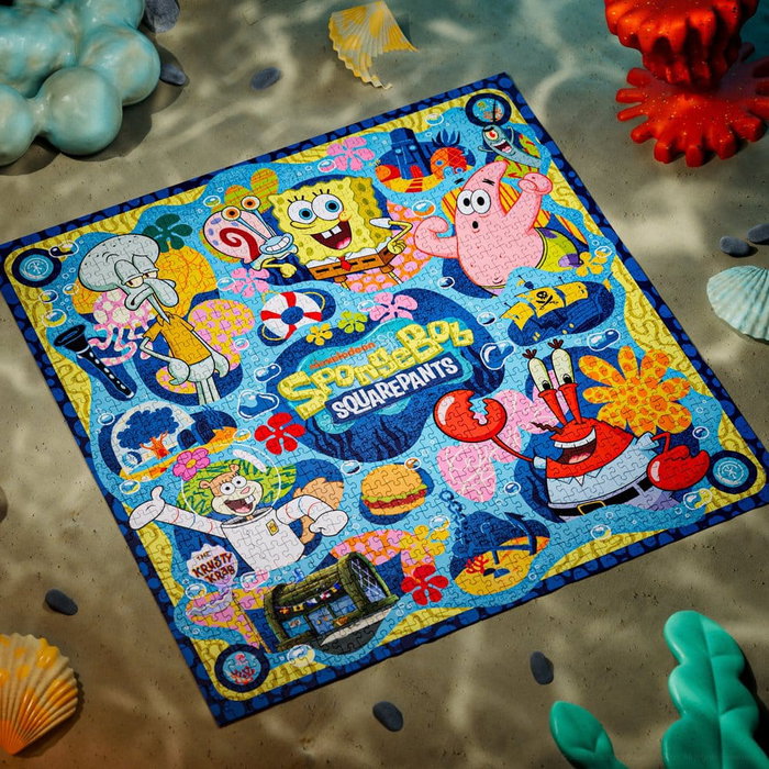 Bob l'éponge Puzzle multidimensionnel (1000 pièces)