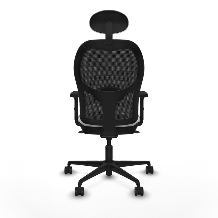 Piqueras y Crespo 2D036N1 Chaise de Bureau avec Appui-tête Blanc Piqueras y Crespo 2D036N1 Chaise de Bureau avec Appui-tête Blanc