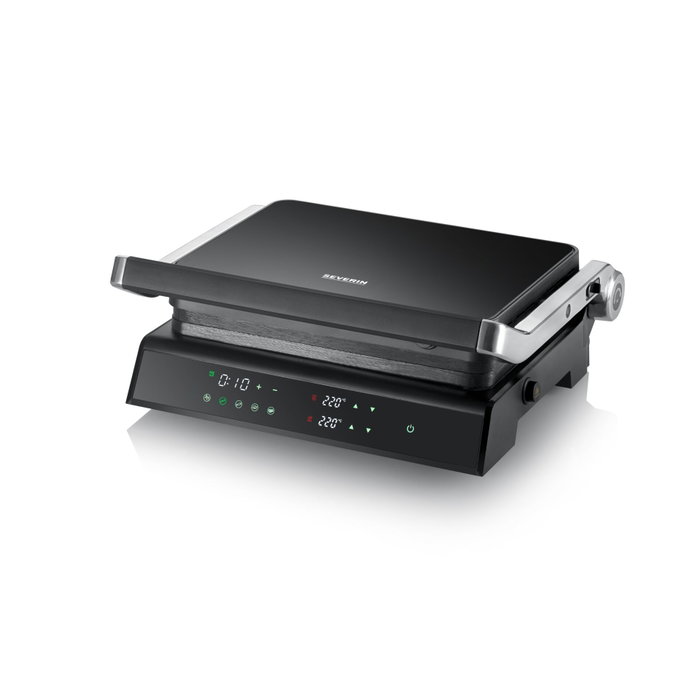 Severin KG 2399 SEVINI Comfort Contact Grill, Noir / Argent Severin KG 2399 SEVINI Comfort Contact Grill, Noir / Argent
